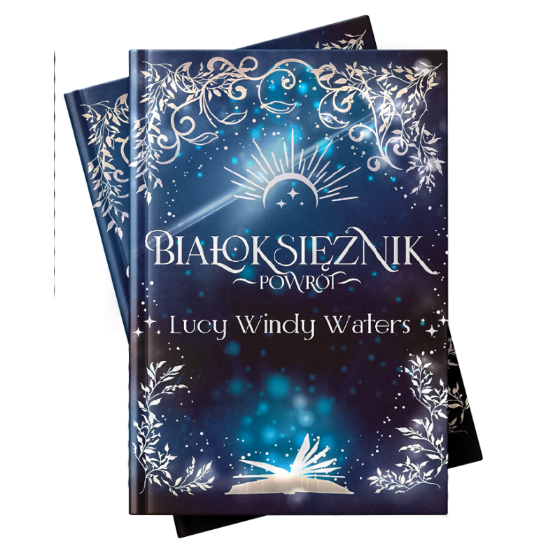 BOX Książka "Białoksiężnik. Powrót" - twarda okładka
