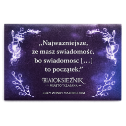 magnes na lodówkę Białoksiężnik Miasto szatana