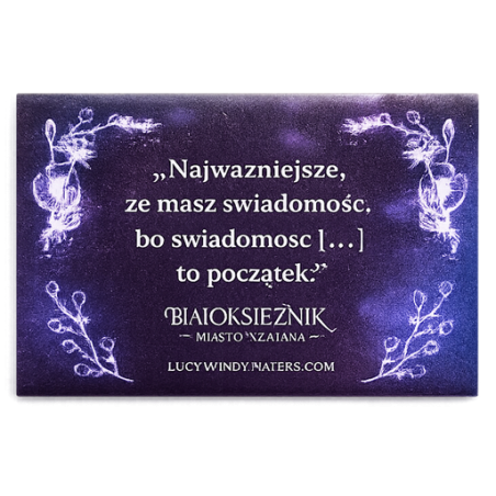 magnes na lodówkę Białoksiężnik Miasto szatana